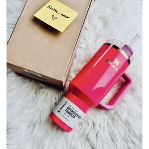 *REAL* Stanley- Pink Parade Midnight Glitz Flow State Tumbler| 40 Oz